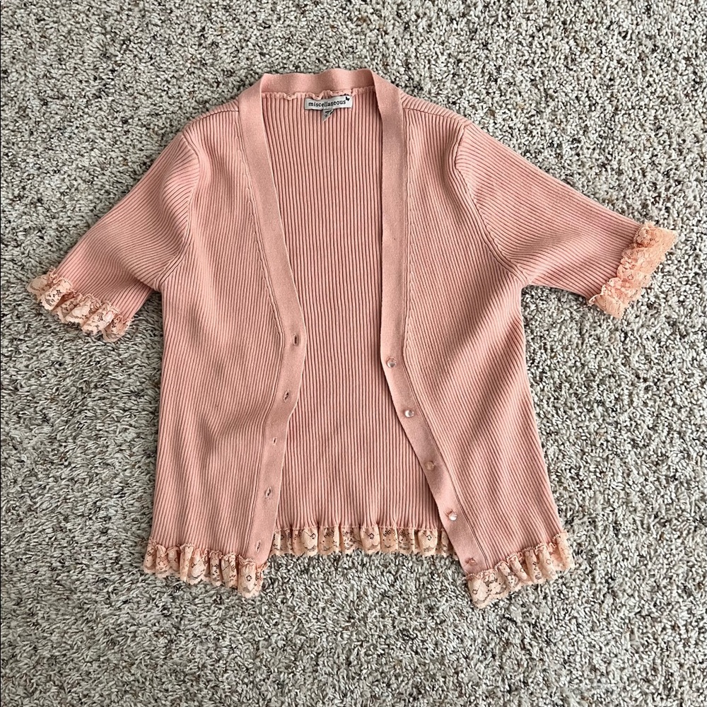Medium Papaya light cardigan